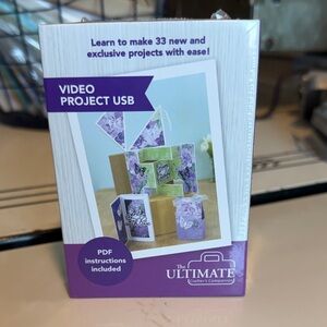 Crafters Companion Video Project USB NEW